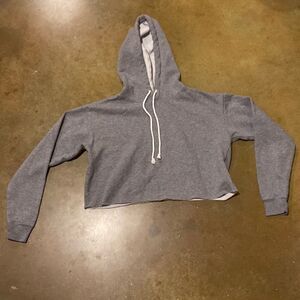 Wild Fable Cropped Grey Hoodie